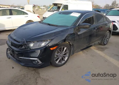 2019 Honda Civic Ex z USA, uszkodzony, nr VIN 19XFC1F33KE212703